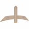 Ekena Millwork Bellingham Smooth Timber Gable Bracket, Douglas Fir, 60"W x 22"H x 1 1/2"D x 5 1/2"F, 9/12 Pitch GBW060X22X0206BEL00SDF - alternate 4